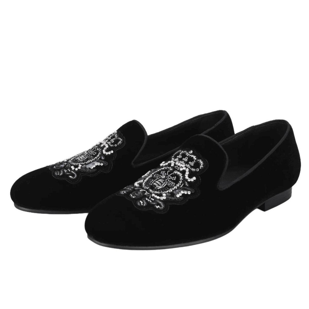 Noir Crest Loafer