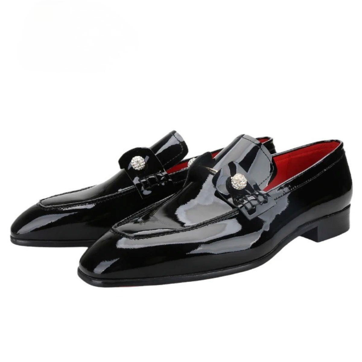 Crown Jewel Patent Leather Loafer