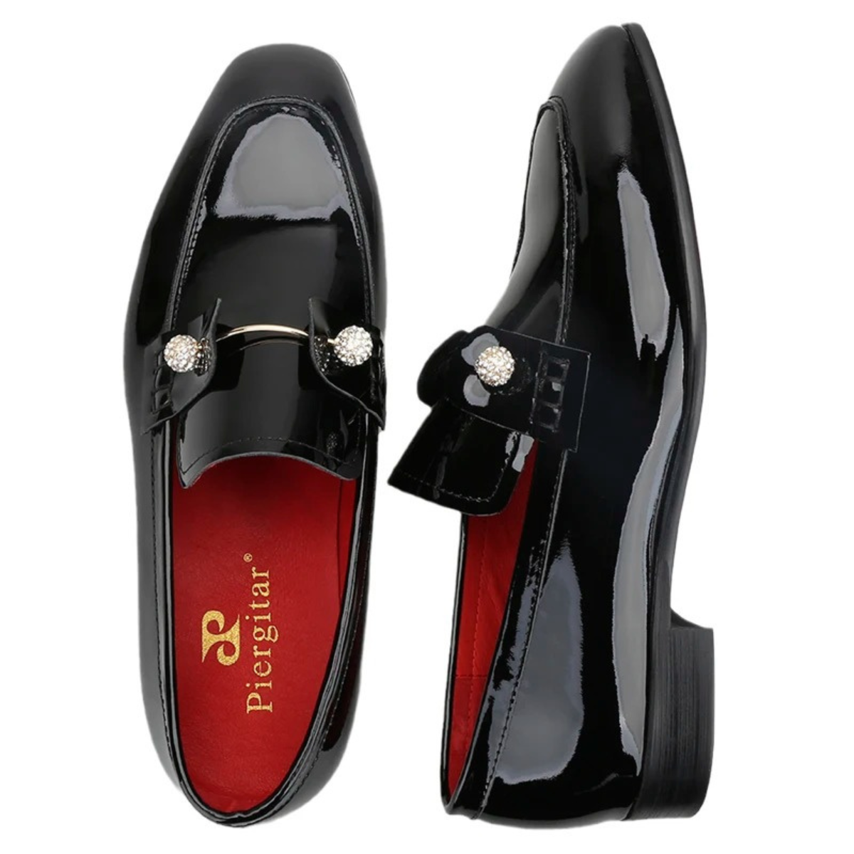 Crown Jewel Patent Leather Loafer