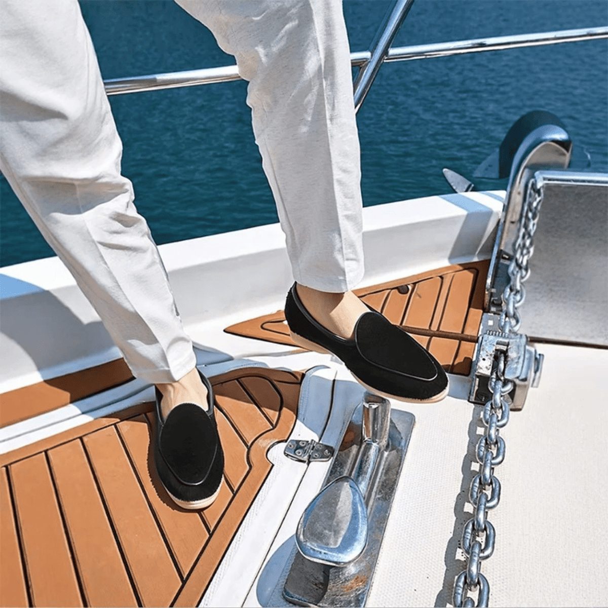 Onyx Plush Loafer