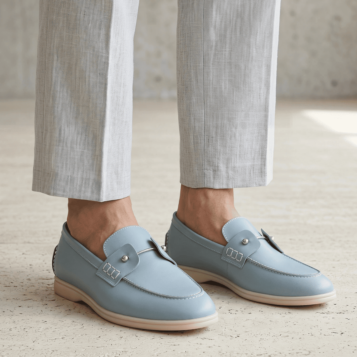 Azure Charm Loafer
