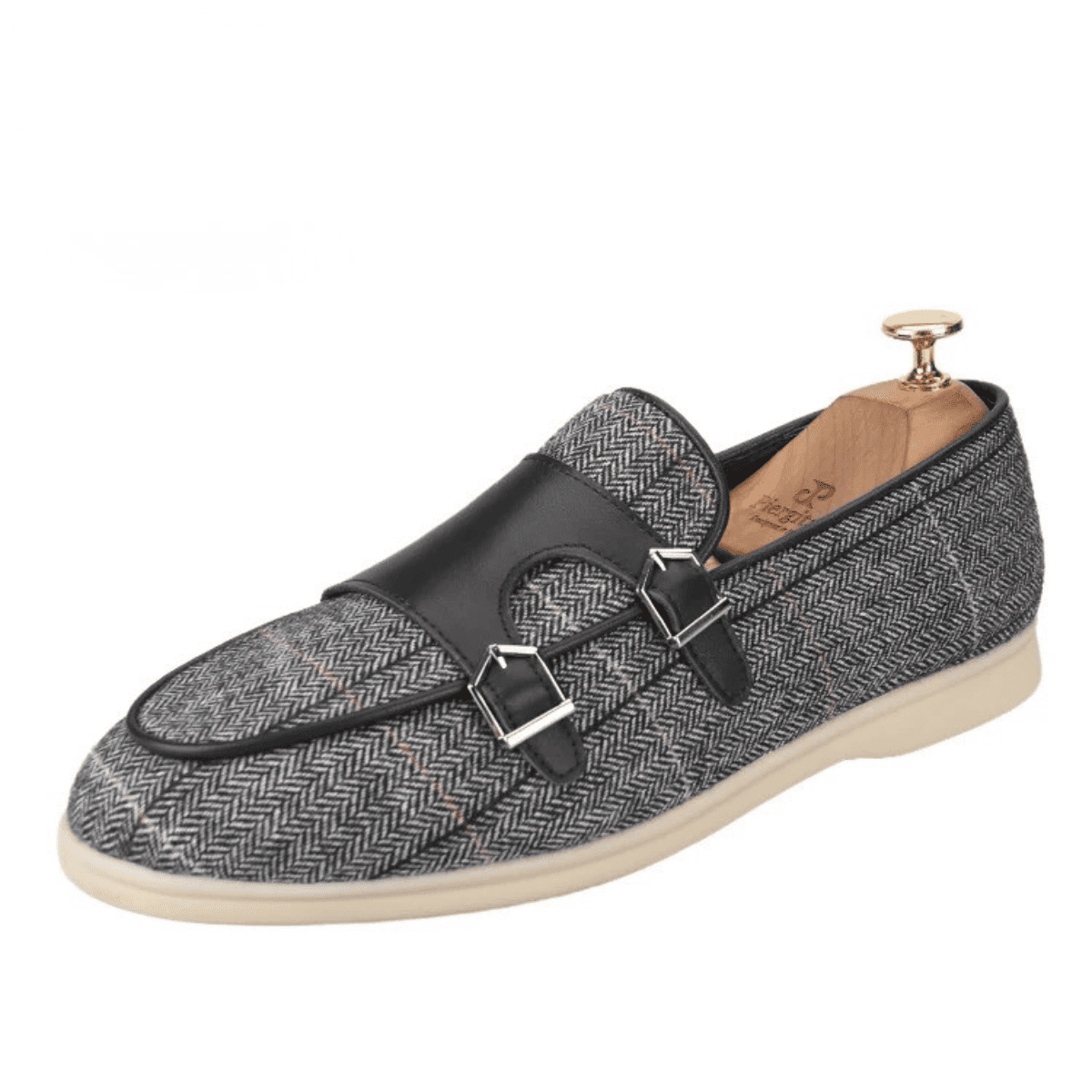 Tweed Monk Loafer