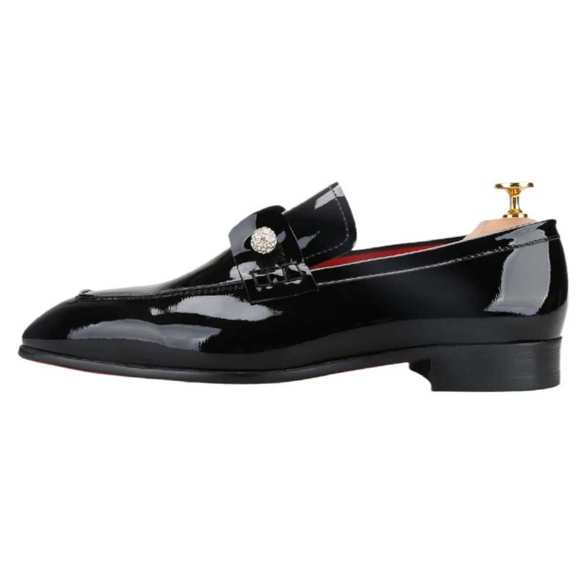 Crown Jewel Patent Leather Loafer