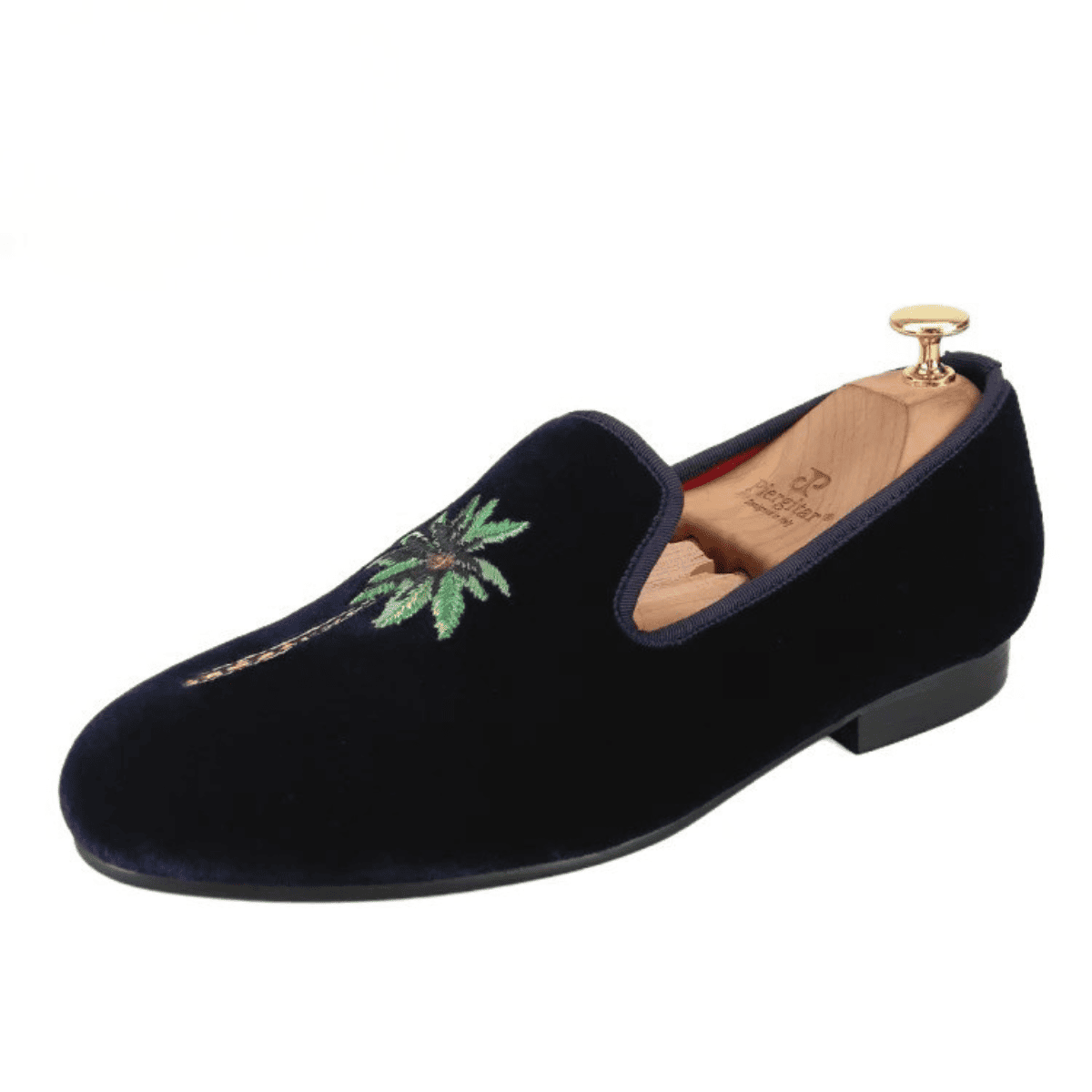 Navy Palms Loafer