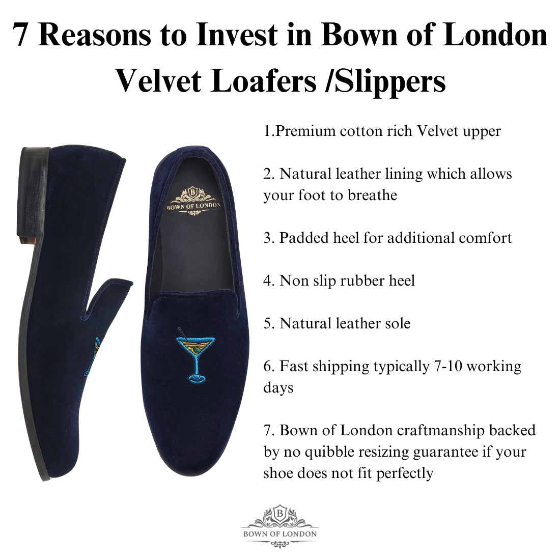 Men's Velvet Loafer/Slipper Shoe - Hunting