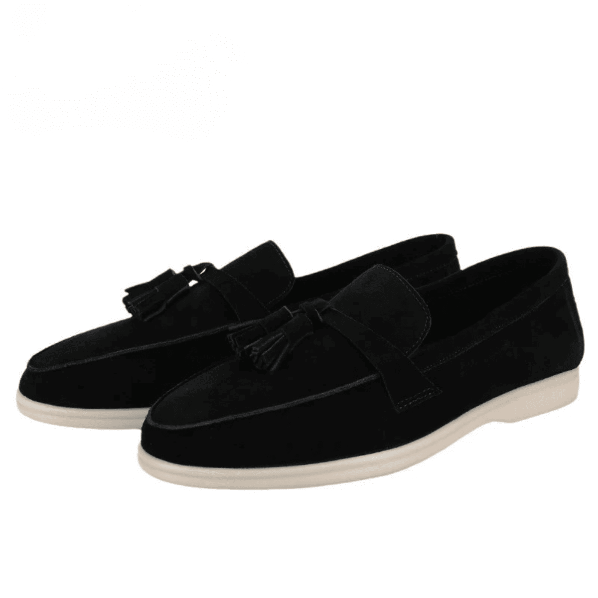 Onyx Tassel Loafer
