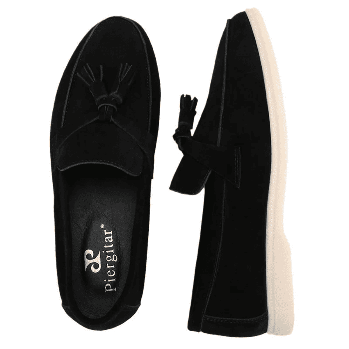 Onyx Tassel Loafer