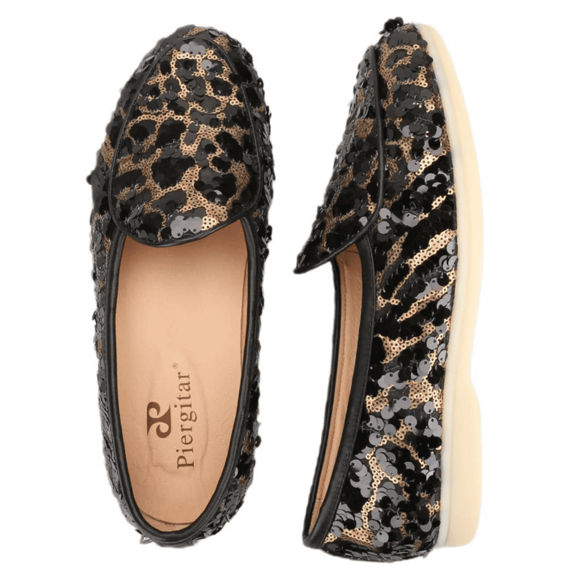 Golden Leopard Loafer