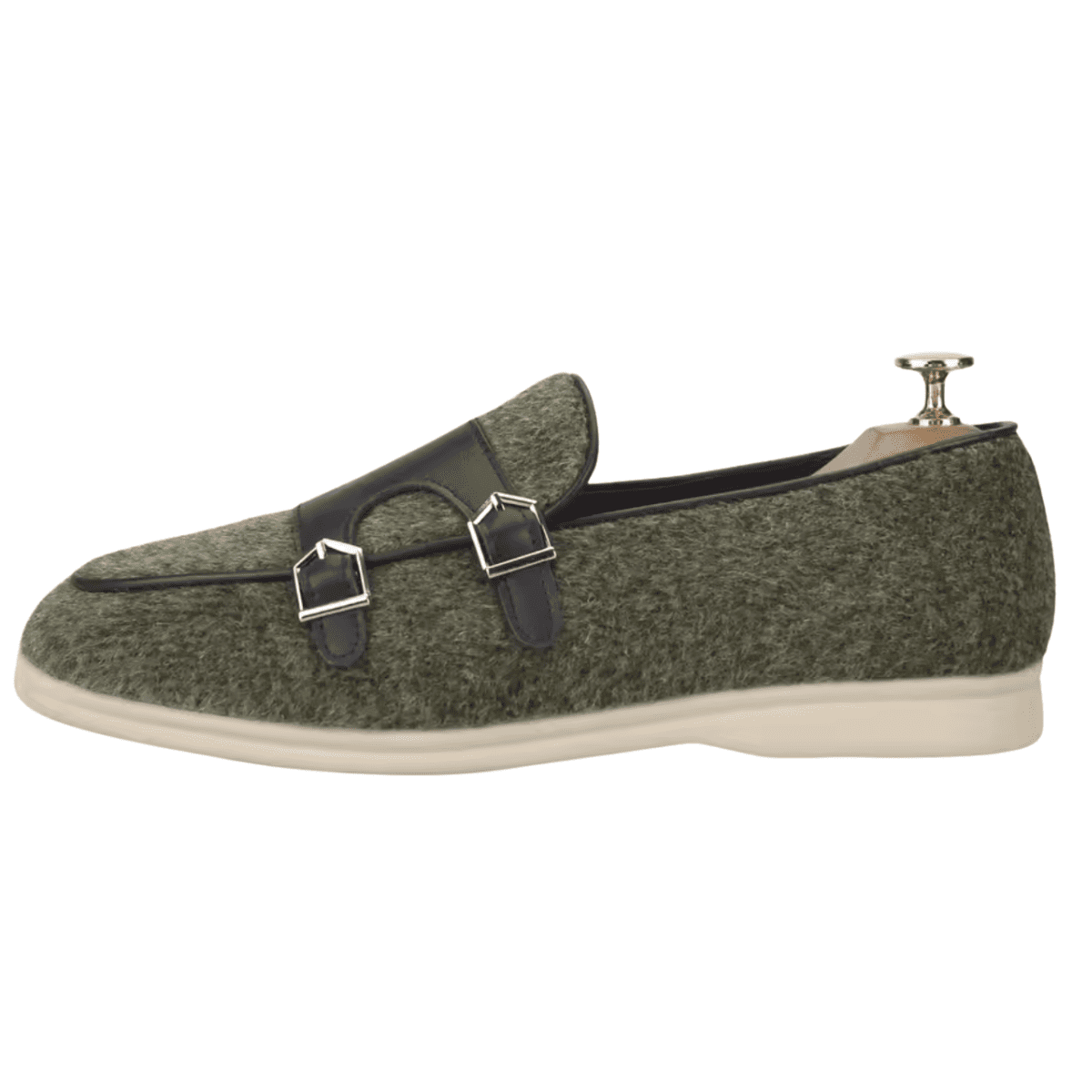 Olive Monk Loafer