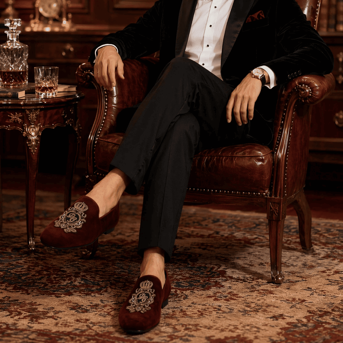 Crimson Regal Loafer