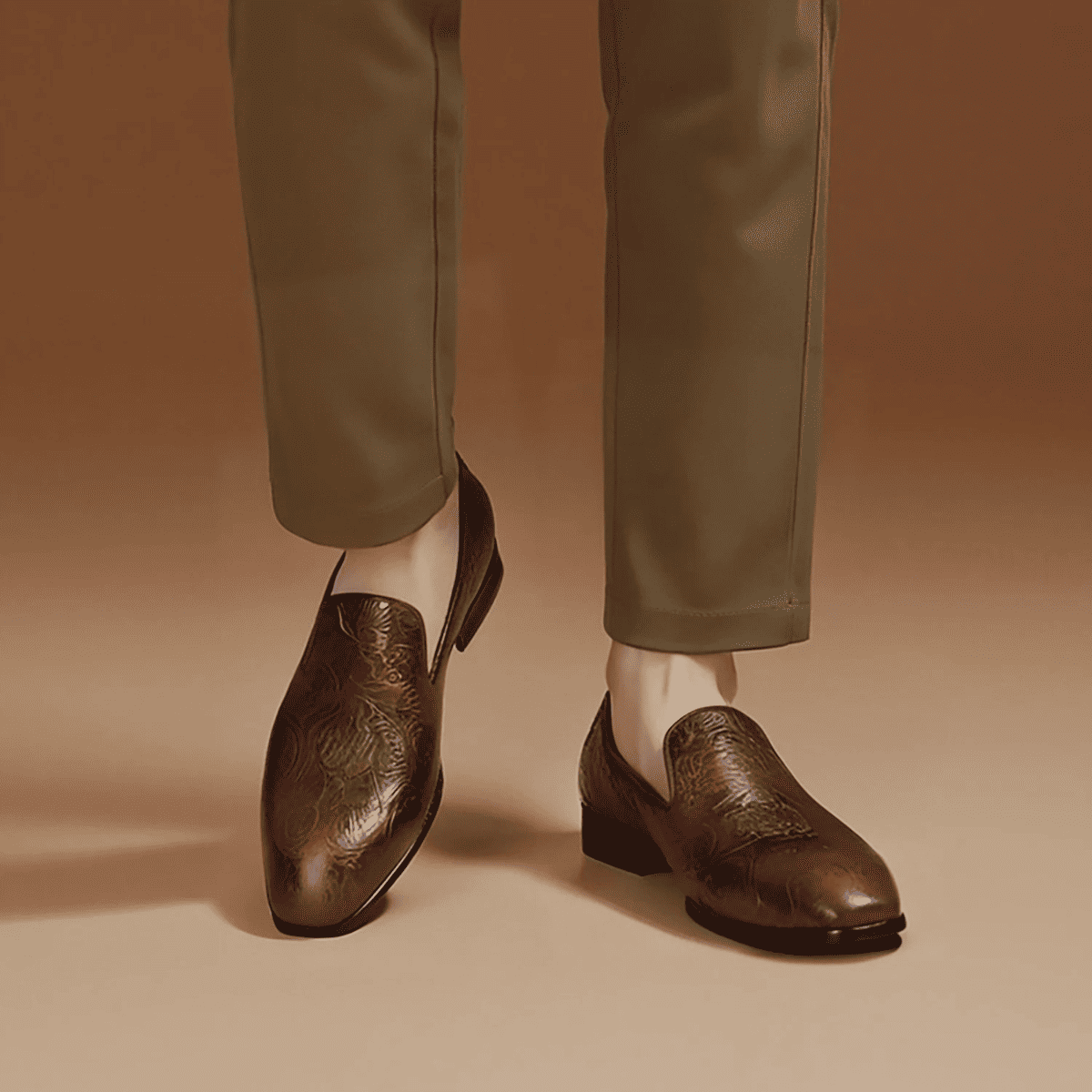 Gilded Baroque Loafer