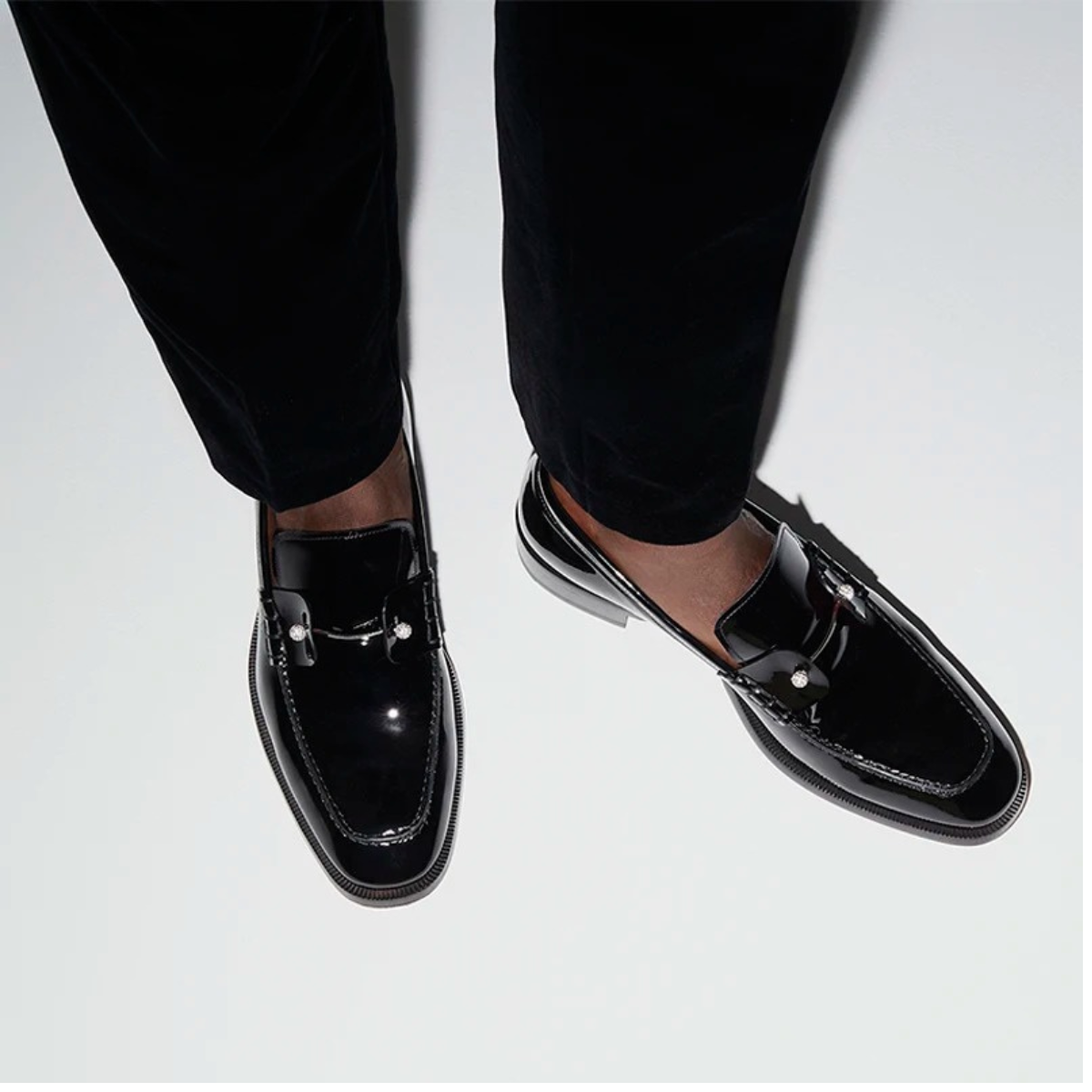 Crown Jewel Patent Leather Loafer