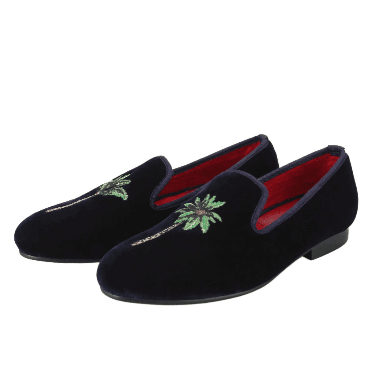 Navy Palms Loafer