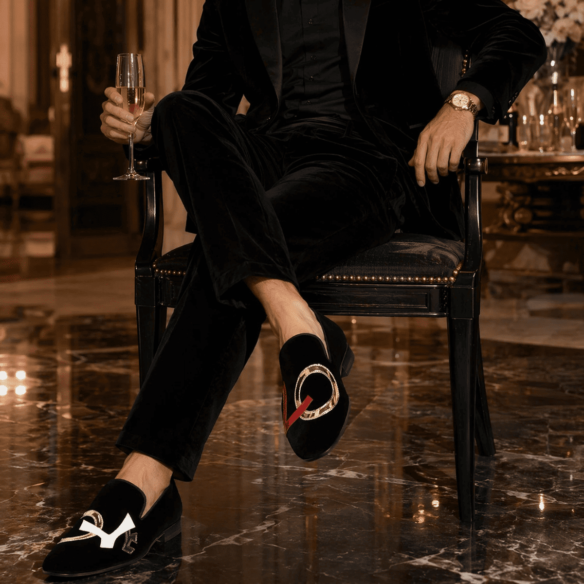 Noir Amour Loafer