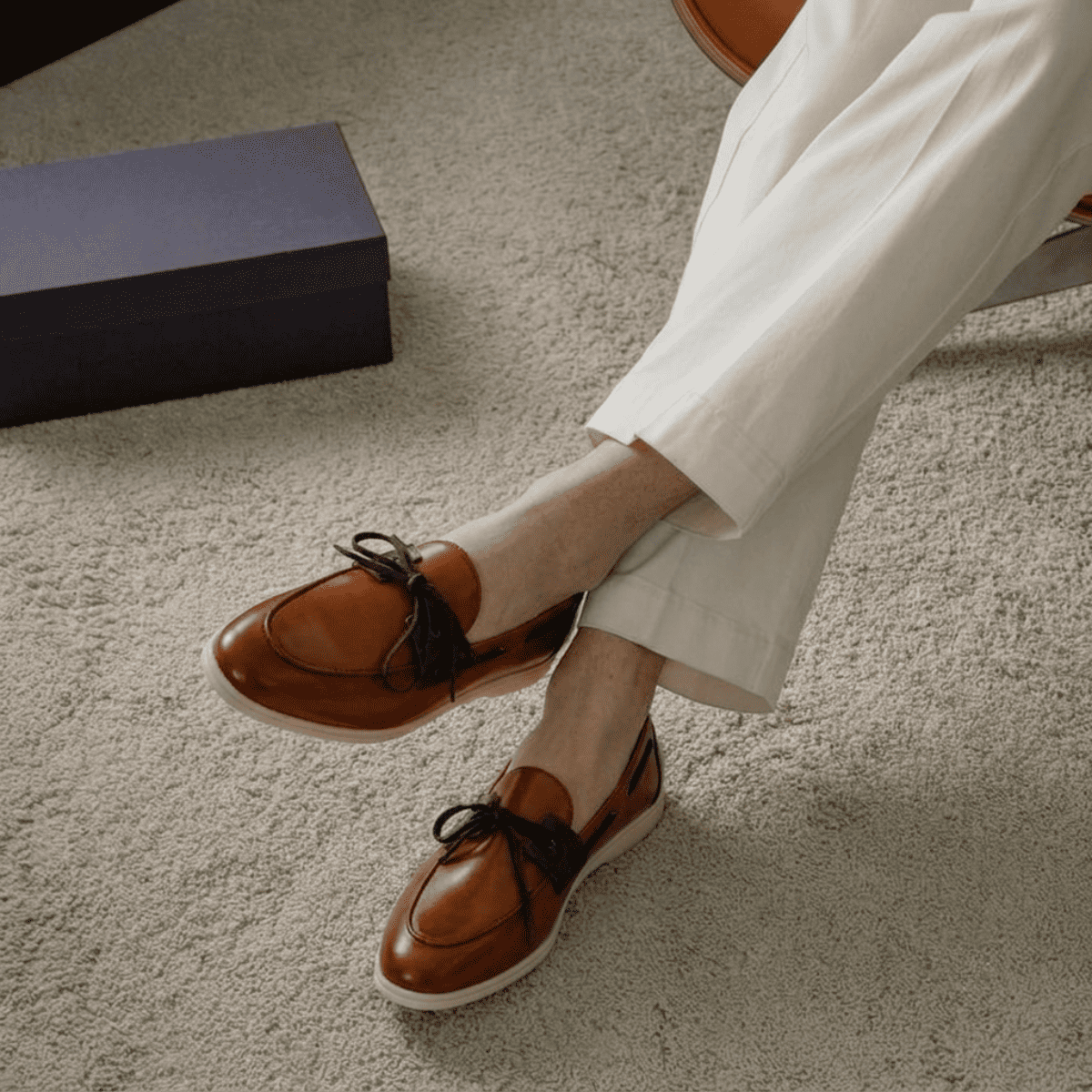 Cognac Sail Loafer
