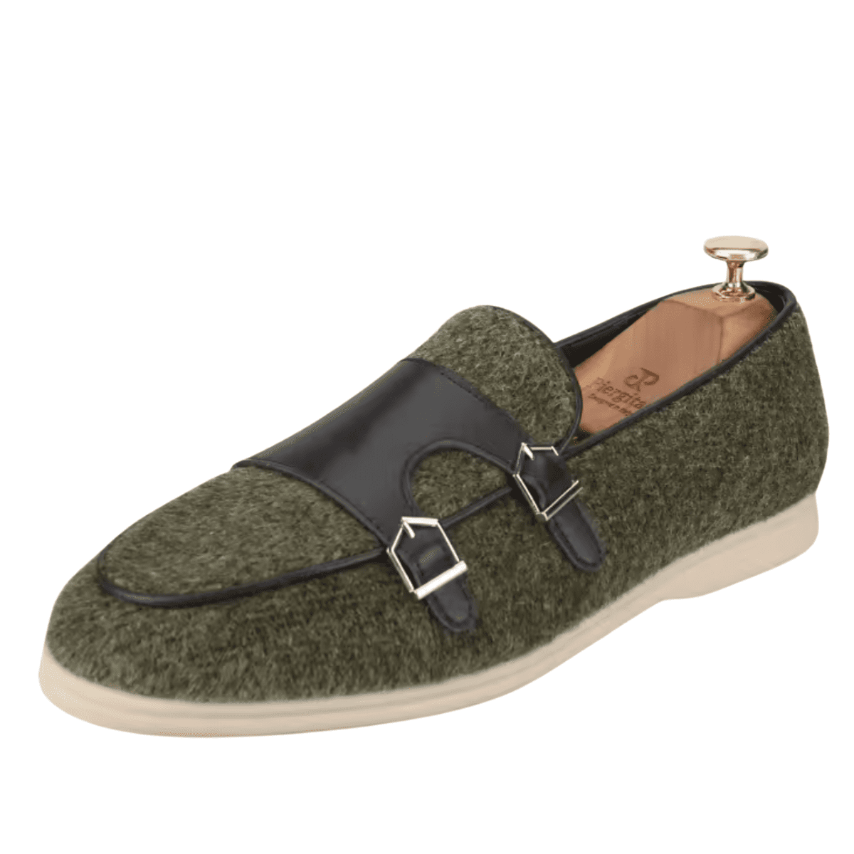 Olive Monk Loafer
