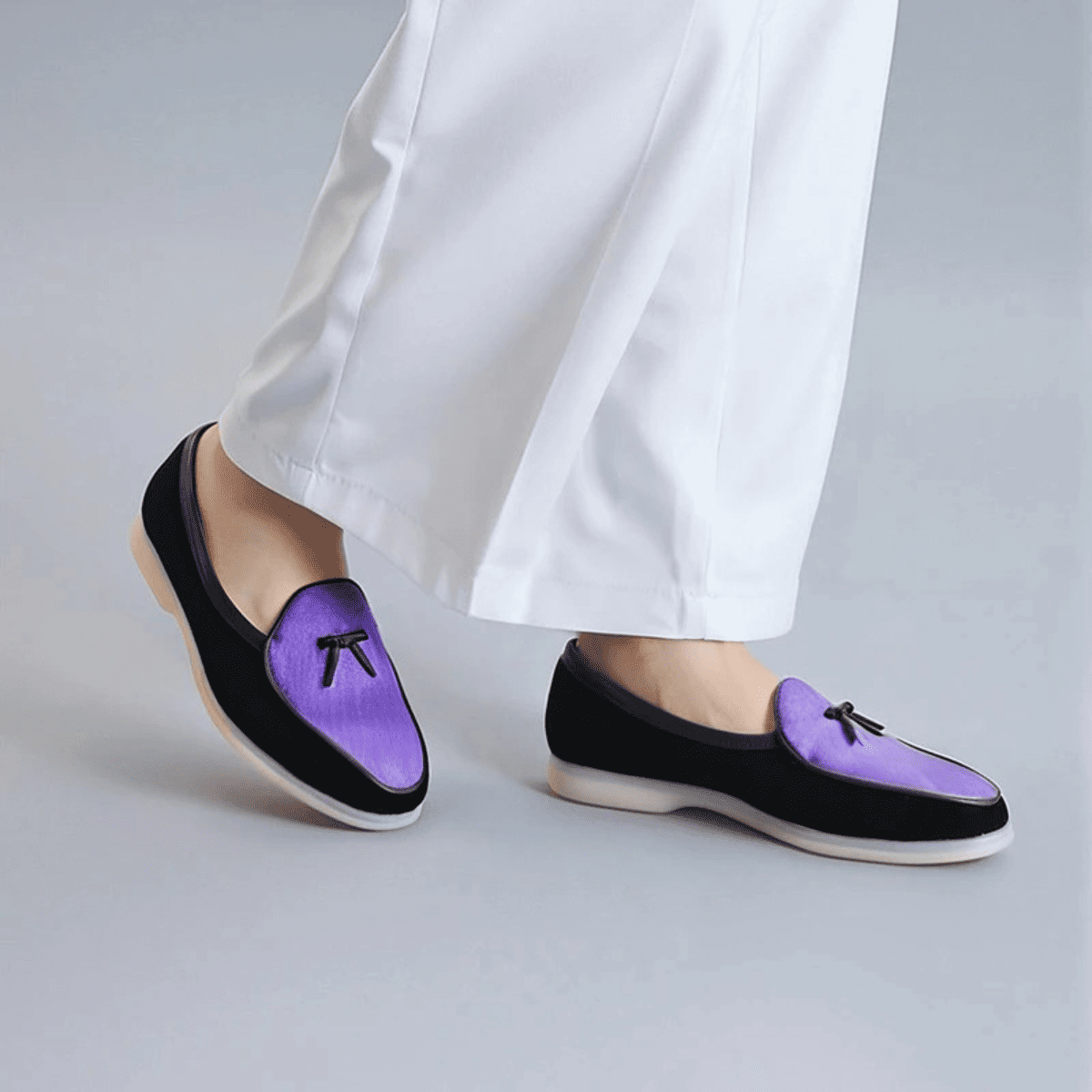 Violet Bow Loafer