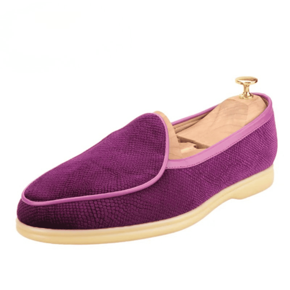Velvet Cobra Loafer