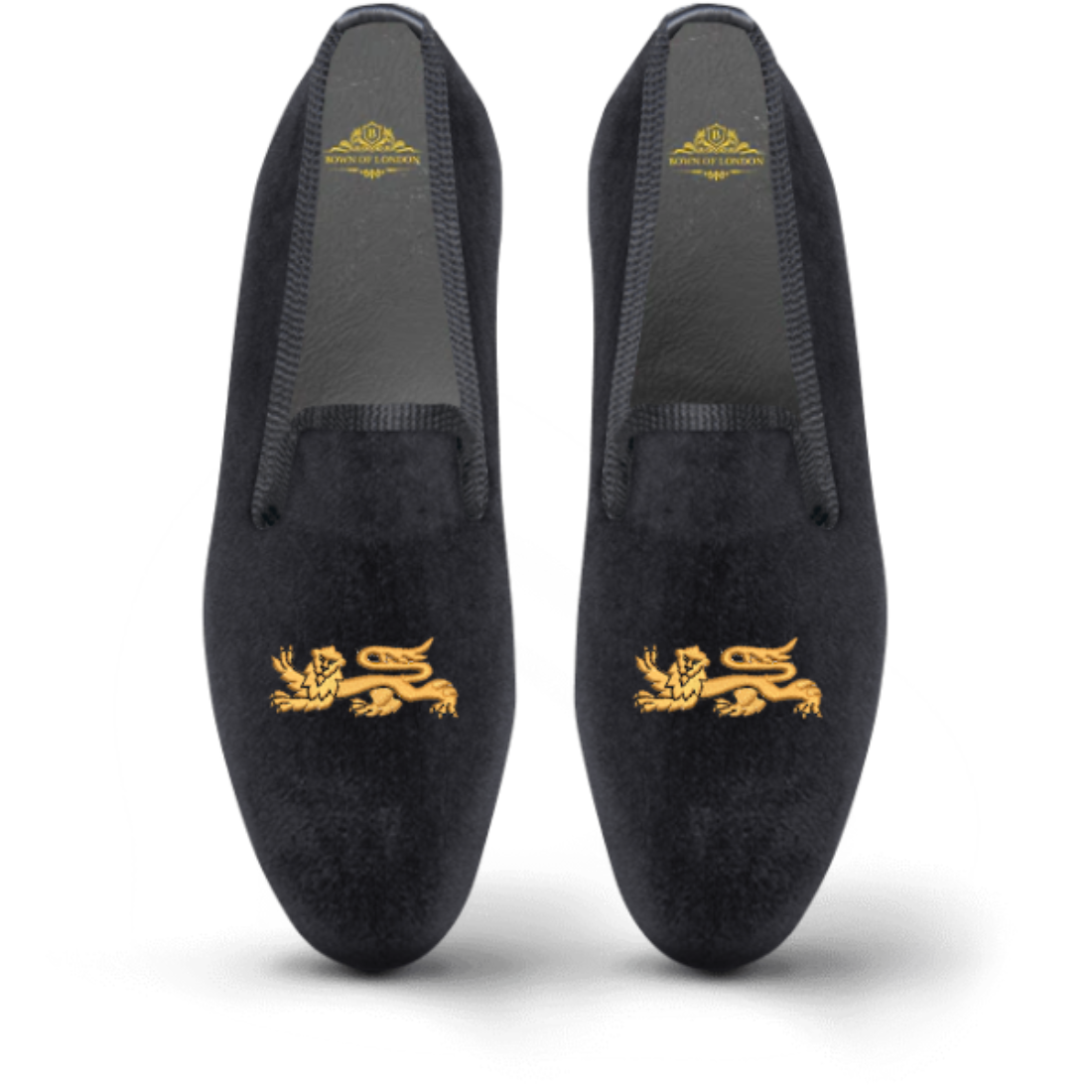 Men's Velvet Loafer/Slipper Shoe - Lionheart