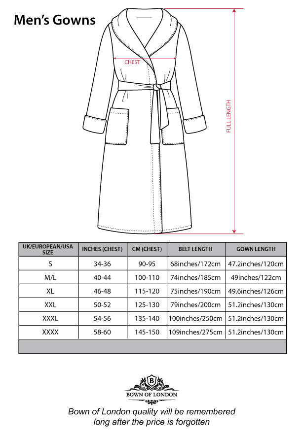 Majestic Long Smoking Jacket Robe in Gold