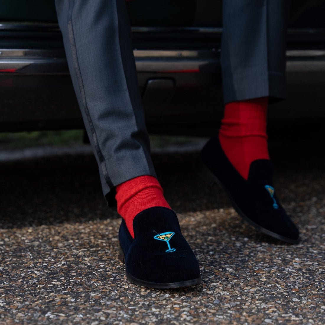 Men's Velvet Loafer/Slipper Shoe - Hunting