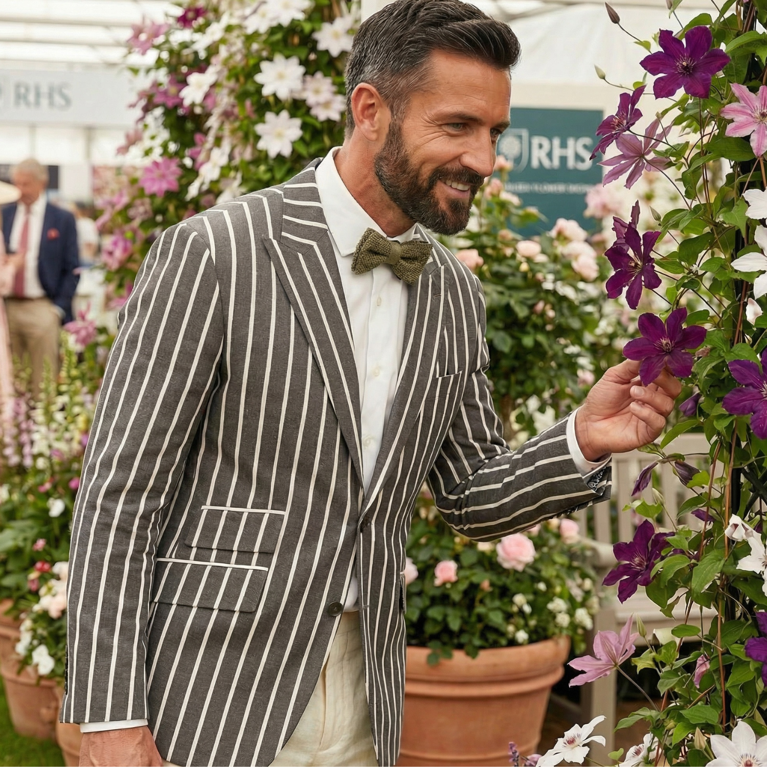 Chelsea Striped Summer Blazer